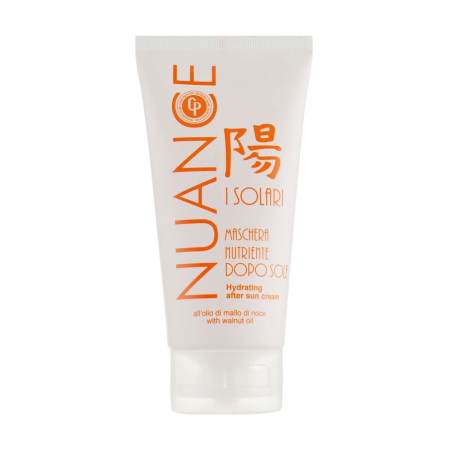 Зволожувальна маска для волосся Punti Di Vista Nuance Color Protection Nutriente Moisturizing After Sun Mask Solari з олією волоського горіха, 250 мл